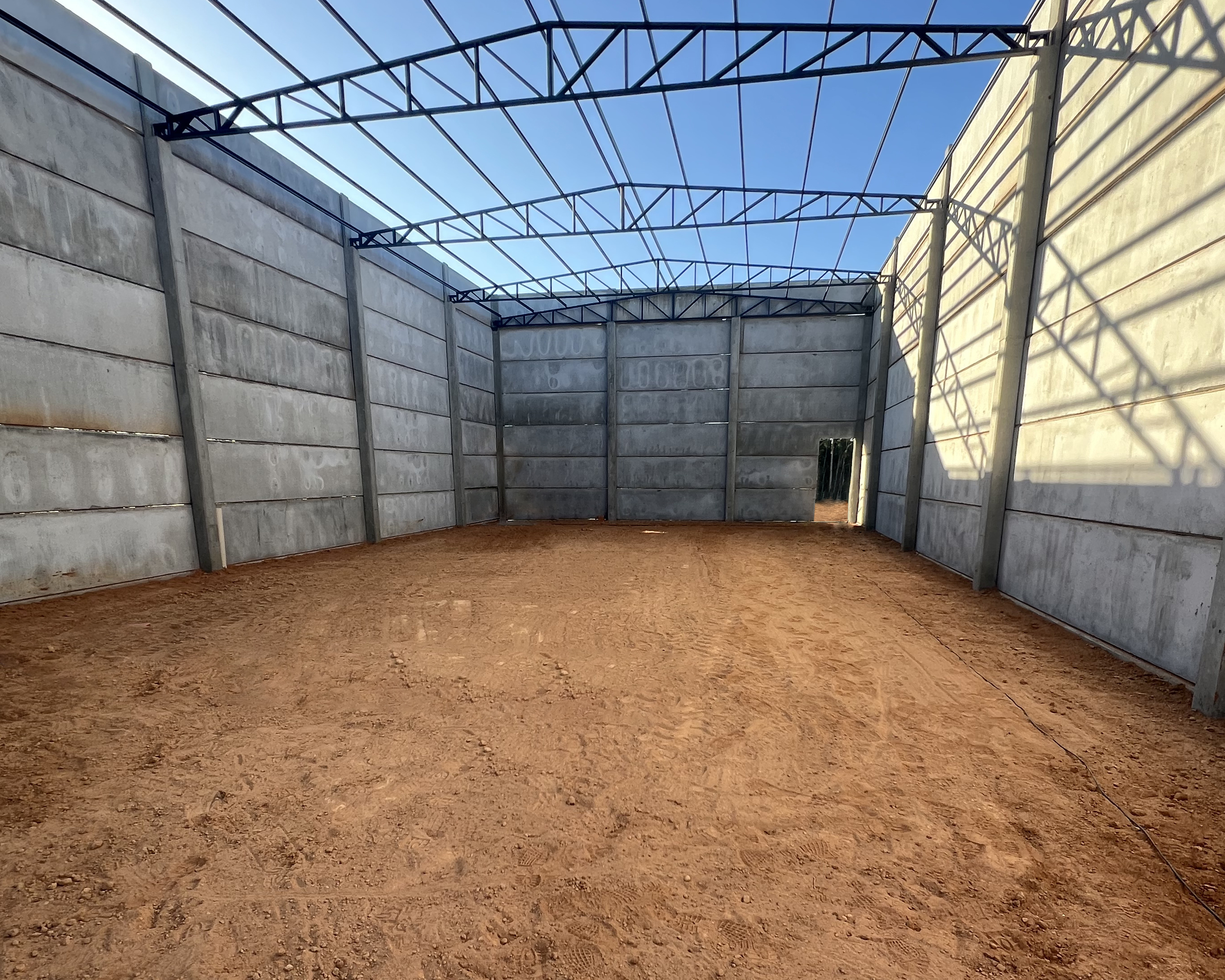 Galpão pré-moldado